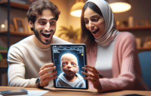 Visualiza el rostro de tu bebé