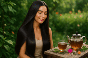 Cabello Radiante con Chá Secreto