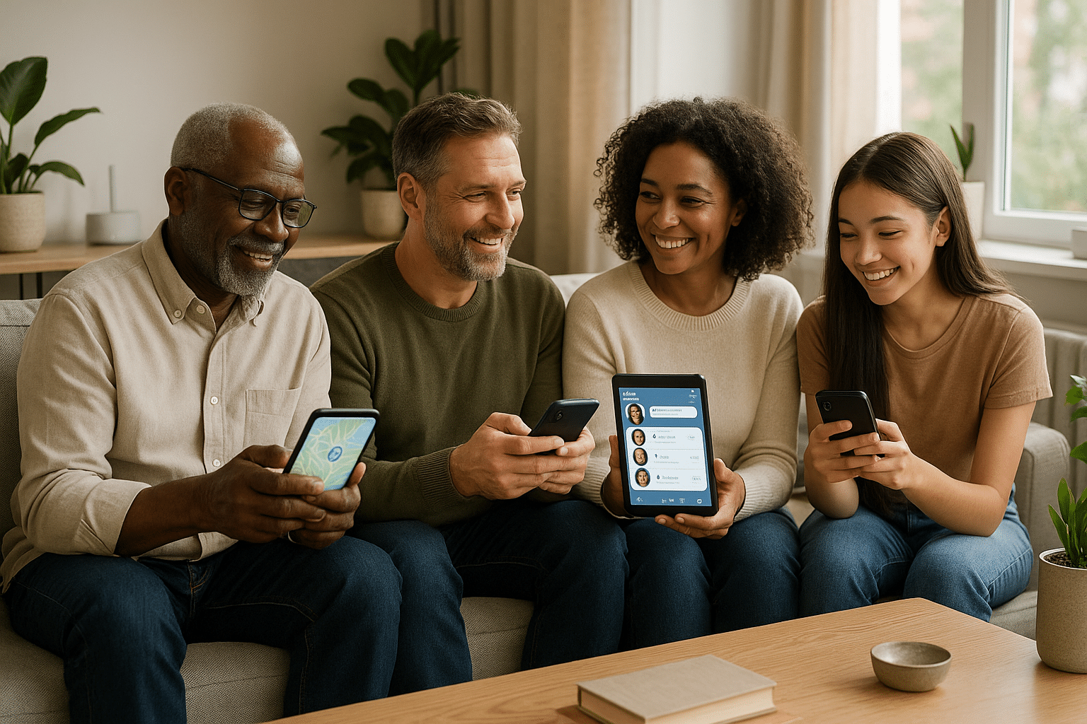 Encuentra a tu familia al instante