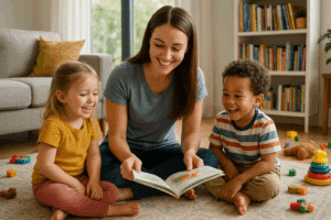 Tu Trabajo Ideal de Niñera Aquí