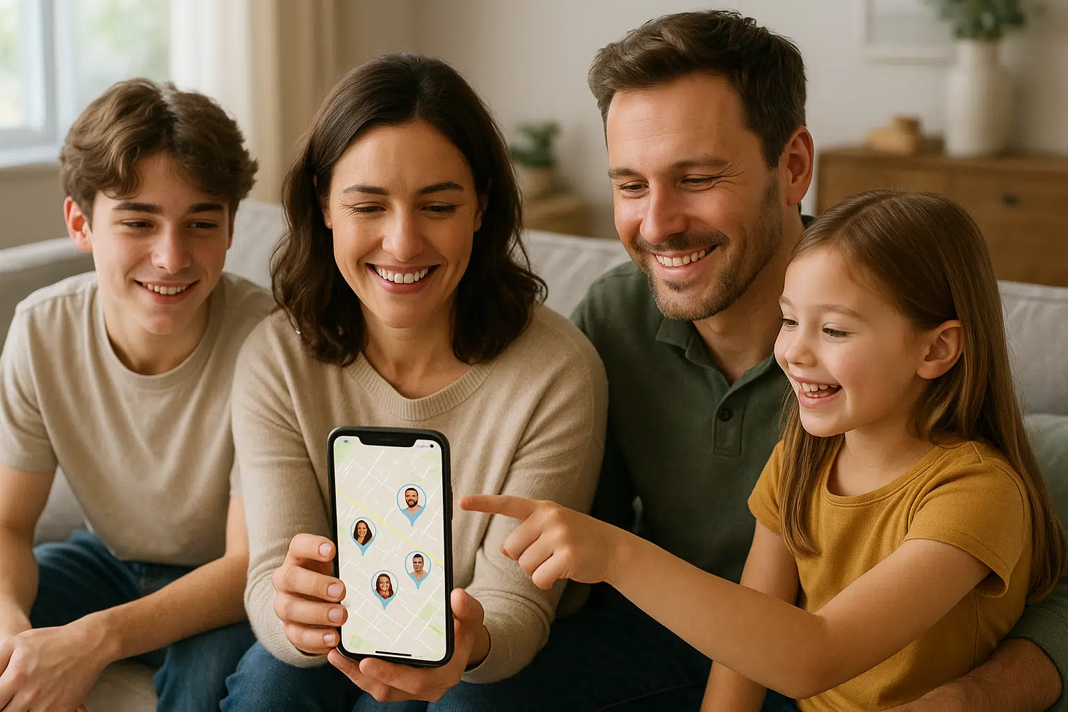 Encuentra a tu familia fácilmente