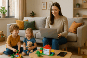 Tu Empleo Perfecto como Niñera