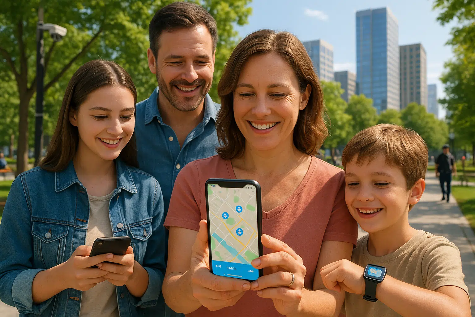 Encuentra a tu familia al instante
