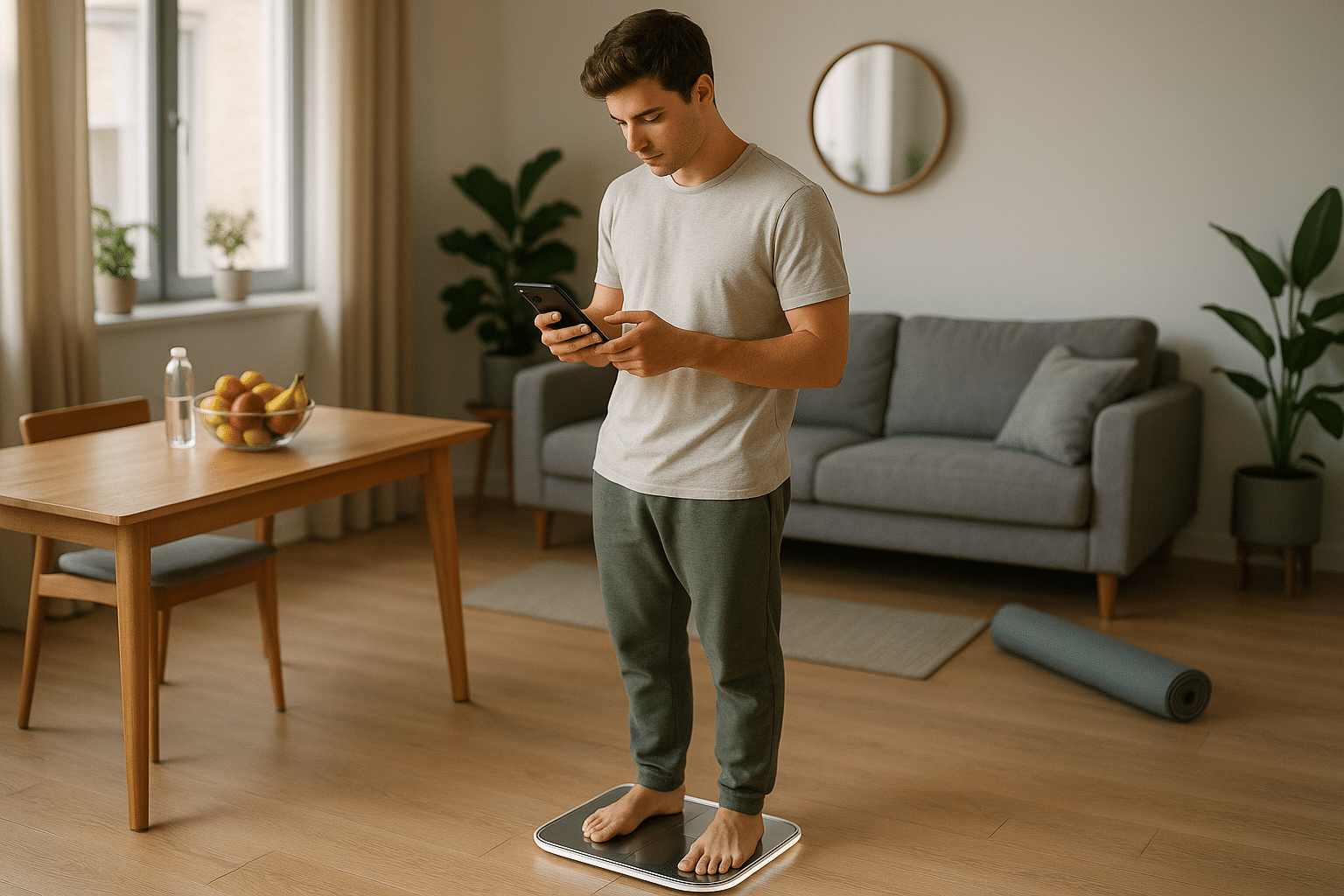 Controla tu Peso con Precisión Móvil