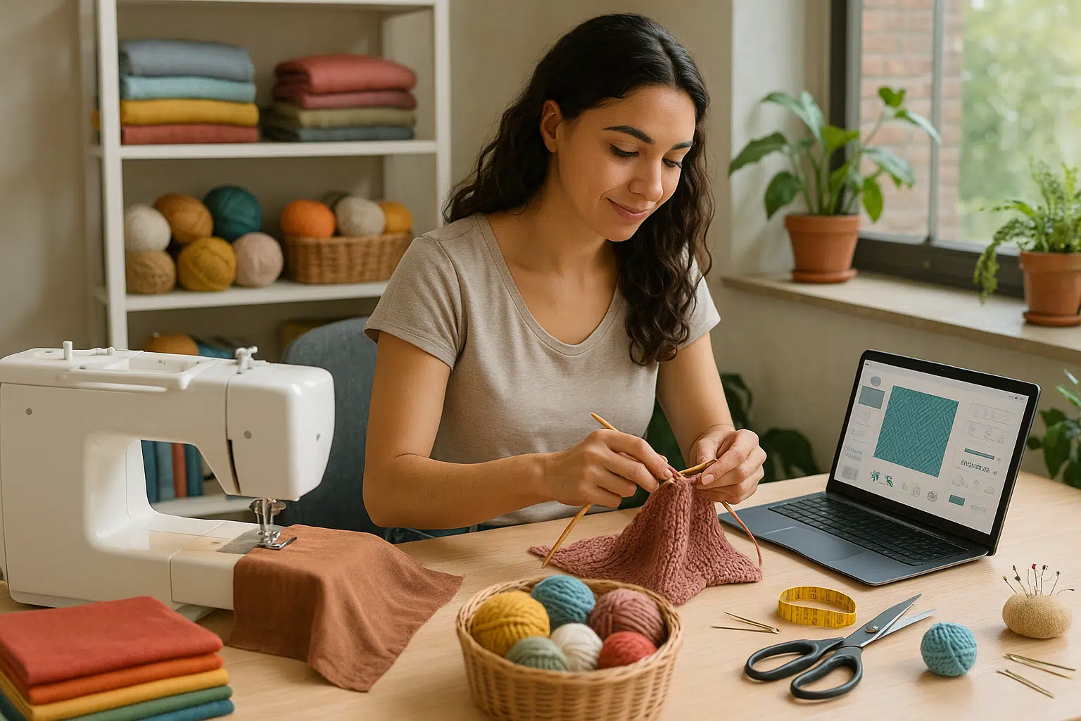 Cose y teje fácil con nuestra app