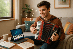 Domina el acordeón fácilmente hoy