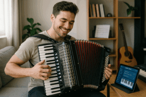 ¡Domina el acordeón fácilmente hoy!