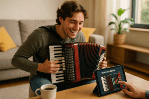 Domina el acordeón fácilmente