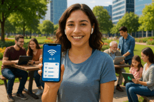 Conéctate sin fronteras con WiFi Seguro