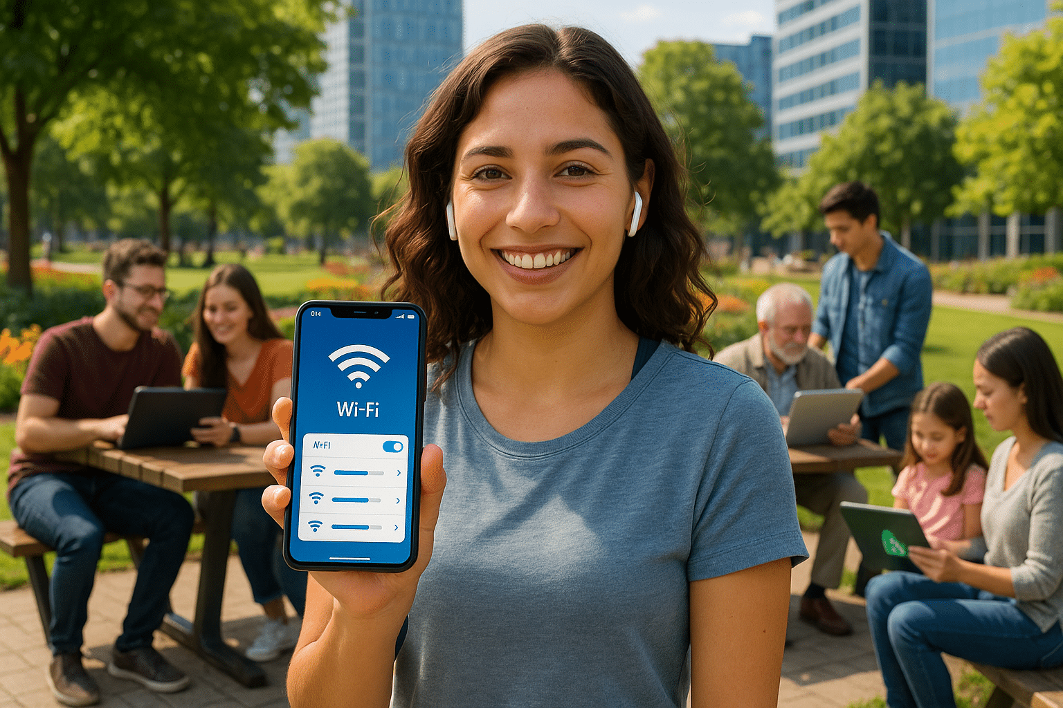 Conéctate sin fronteras con WiFi Seguro