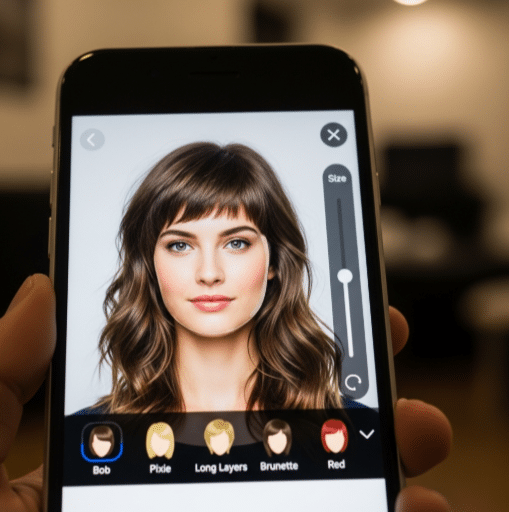 Cambia tu look: aplicación para probar peinados