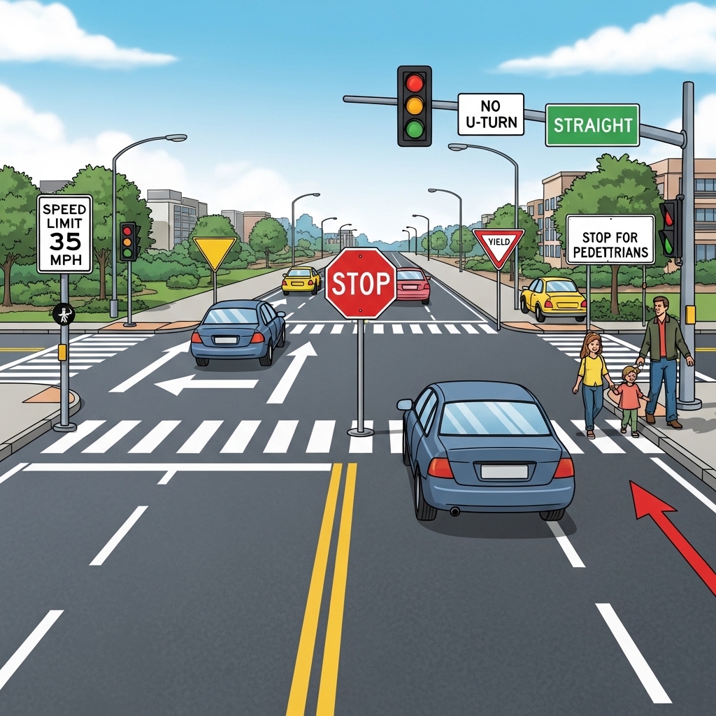 Aplicación para Aprender Normas de Tráfico Fácilmente