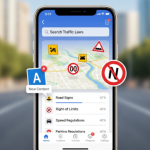 App para aprender normas de tránsito fácilmente